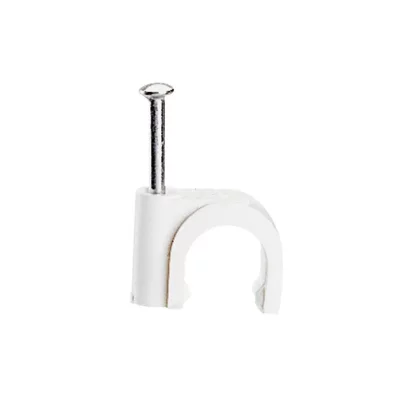 LEGRAND Cavalier fixe-c&acirc;ble Multifix x20 - D: 10 mm &agrave; D: 14 mm - blanc