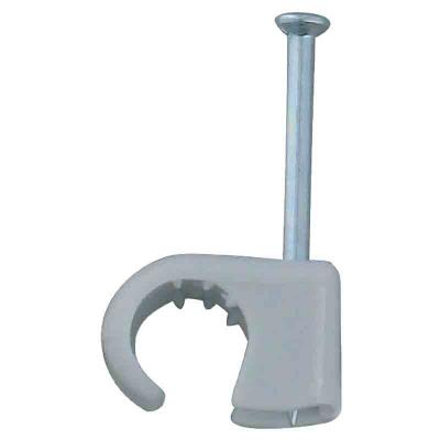 LEGRAND Cavalier fixe-c&acirc;ble Multifix x20 - D: 7 mm &agrave; D: 10 mm - gris