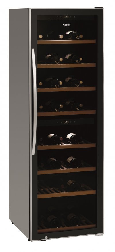 BARTSCHER Cave &agrave; Vin 180 Bouteilles Bi-Zones -  - R600AAcier 