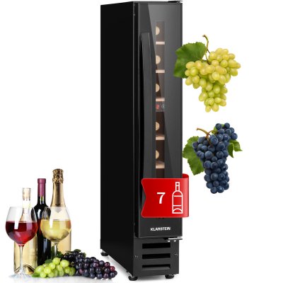 KLARSTEIN Cave &agrave; vin 20 litres vinovilla 7 built-in uno onyx - panneau de commande tactile - 41 db