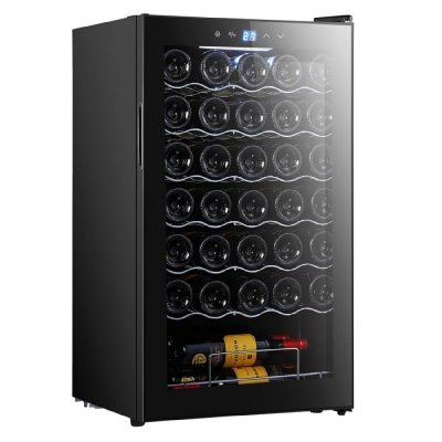 CECOTEC Cave &agrave; vin Bolero GrandSommelier 34030 Black Compressor 