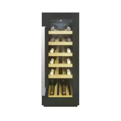 CANDY Cave &agrave; Vin  DiVino CCVB 30/1 34901207 58L 230V 39dB Int&eacute;gr&eacute; Bois Acier Inoxydable Noir