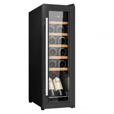 CECOTEC Cave &agrave; vin -  - Bolero GrandSommelier 1550 - Noir - 15 bouteilles - Panneau tactile 