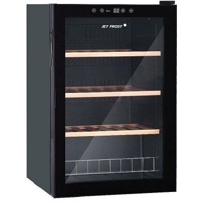 VENTE UNIQUE Cave &agrave; vin de service - 48 bouteilles - Thermostat ajustable - KELIBIA II 
