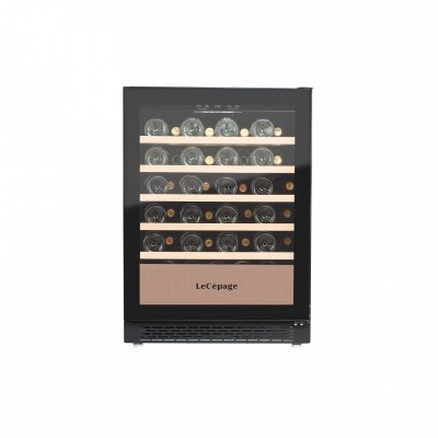 LECEPAGE Cave &agrave; vin de service encastrable lec&eacute;page agj52vnbu 52 bouteilles 140 litres mono-zone 