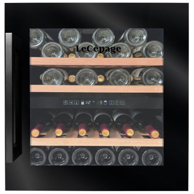 LECEPAGE Cave &Agrave; Vin Encastrable Agcs36vn2zbi L&eacute;cepage 36 Bouteilles 2 Zones