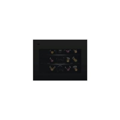 AEG Cave &Agrave; Vin Encastrable Nkw8p21kat 44 Cm Noir Mat Verre 
