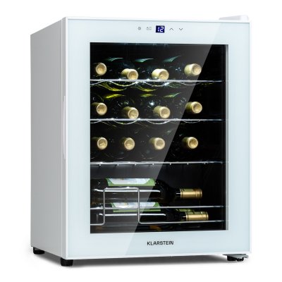 KLARSTEIN Cave &agrave; Vin  Shiraz 16 Uno 42L Panneau de contr&ocirc;le tactile 160W 5-18&deg;C 