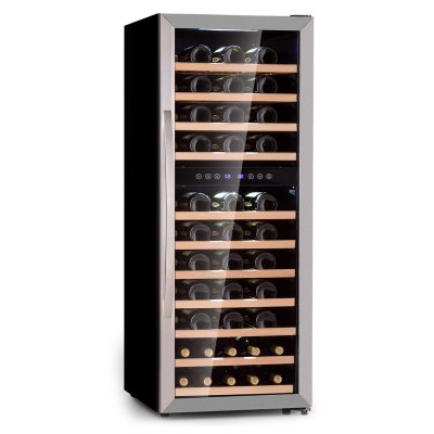 KLARSTEIN Cave &agrave; vin -  Vinamour 73 Duo - 2 zones - 192 L/73 bouteilles - 5-18&deg;C - &Eacute;cran tactile