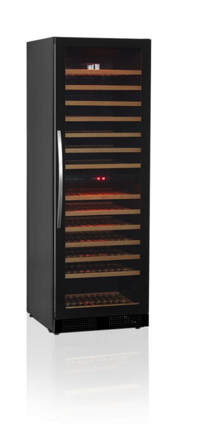 TEFCOLD Cave &agrave; Vin R&eacute;frig&eacute;r&eacute;e 2 Zones TFW365-2F pour 154 Bouteilles - 