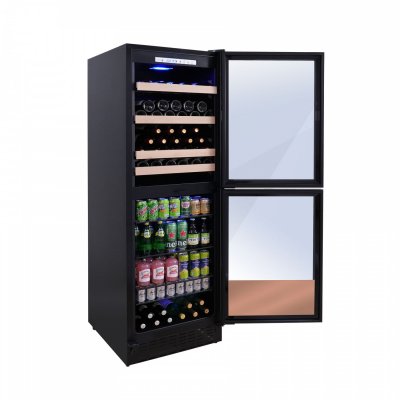 LECEPAGE Cave &agrave; vin service agcv140vn2z2d multi-temp&eacute;ratures lec&eacute;page 220 bouteilles 2 portes 438 litres 