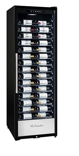 LA SOMMELIERE Cave de vieillissement La Sommeli&egrave;re PRO160N 152 bouteilles Noir