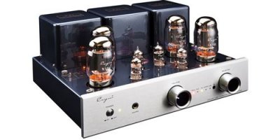 CAYIN  CS-55A EL34 Silver - Amplificateur HiFi Int&eacute;gr&eacute; &agrave; Tubes
