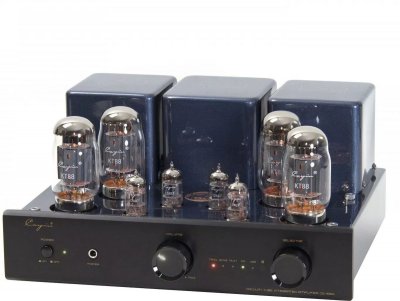 CAYIN  CS-55A KT88 Noir - Amplificateur HiFi Int&eacute;gr&eacute; &agrave; Tubes