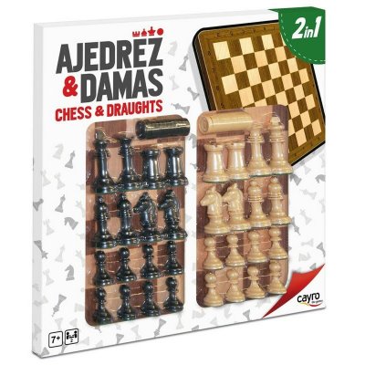 CAYRO  Chess+ladies Complete Wood 40 Cm Board Game Multicolore