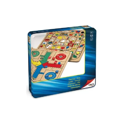 EASYKADO Cayro Ludo And Goose Table Games Multicolore
