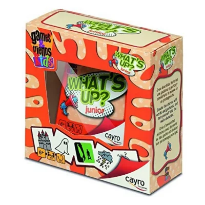 CAYRO - What's Up Junior-Jeu de Cartes, 7002, Cranberry