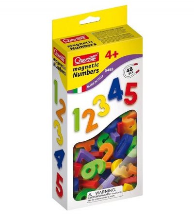 QUERCETTI CC Hobby Chiffres magn&eacute;tiques, 48 pi&egrave;ce/ 1 Pq.- - Jouet &eacute;ducatif