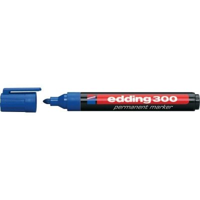EDDING CC Hobby Marqueur  300, trait: 1,5-3 mm, bleu, 1pi&egrave;ce- - Marque