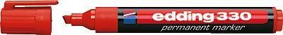 EDDING CC Hobby Marqueur  330, trait: 1-5 mm, rouge, 1pi&egrave;ce- - Marqueu