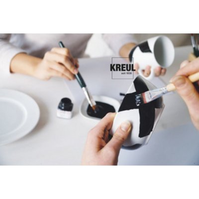 KREUL CC Hobby Peinture pour verre et porcelaine, Couleurs assorties, Laiss