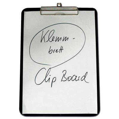 MAUL CC Hobby Plaque &agrave; pince pour dessin ou &eacute;criture, noir, dim. 23x34 cm,
