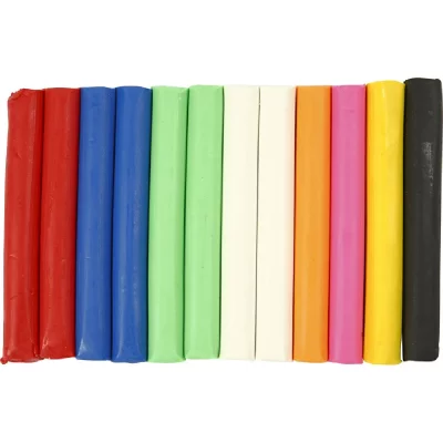 CC Hobby Soft clay - Assortiment, Couleurs assorties, 200gr- - P&acirc;te &agrave;