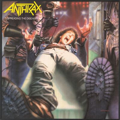 CD de Anthrax - Spreading the disease - pour Unisexe - Standard