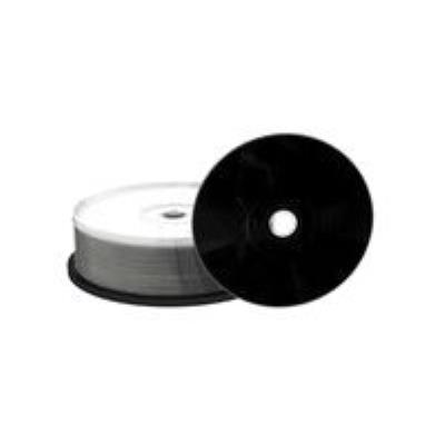 MEDIARANGE CD-R imprimable, surface noire, 52x, 25 pi&egrave;ces en cake box