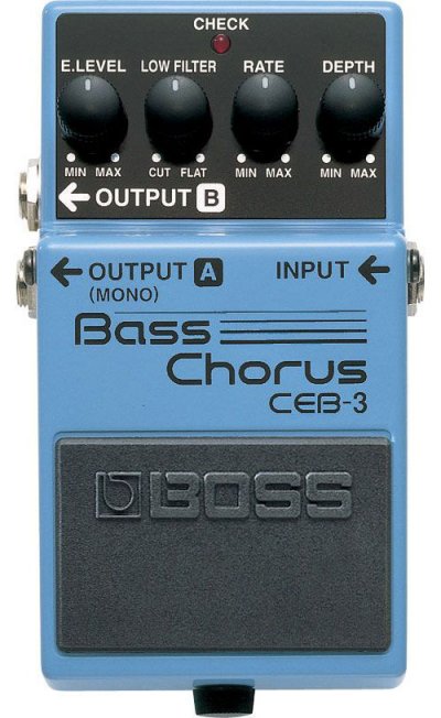 BOSS Ceb3 - P&eacute;dale D'effet Bass Chorus