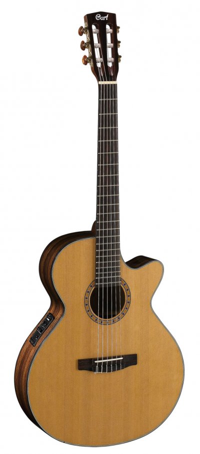 CORT CEC7 Natural Glossy guitare classique &eacute;lectro-acoustique
