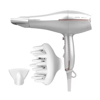 CECOTEC  Bamba Ionicare 5300 Maxi Aura Argent&eacute;