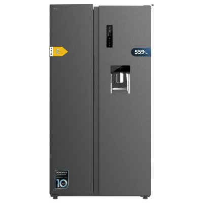 CECOTEC  Bolero CoolMarket SBS 559 R&eacute;frig&eacute;rateur am&eacute;ricain fonc&eacute; E Noir