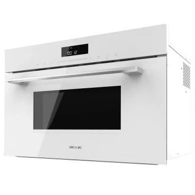 CECOTEC  Bolero Hexa MW703800 Verre Blanc Four &agrave; micro-ondes int&eacute;gr&eacute; 34L Blanc
