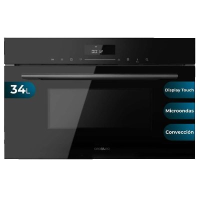 CECOTEC  Bolero Hexa MWO703800 Line Four &agrave; micro-ondes int&eacute;gr&eacute; 34L Noir