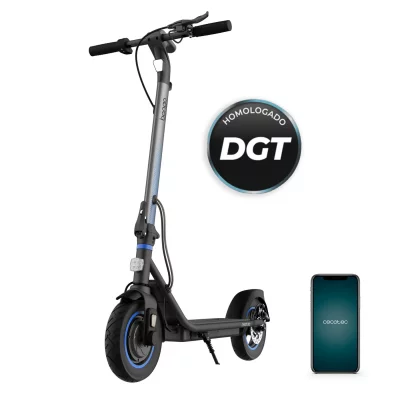CECOTEC  Bongo D20 XL Trottinette &Eacute;lectrique Connect&eacute;e 10"" 630W Homologu&eacute; DGT Noir