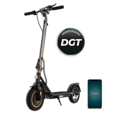 CECOTEC  Bongo D30 XL Trottinette &Eacute;lectrique Connect&eacute;e 10"" 350W Jaune