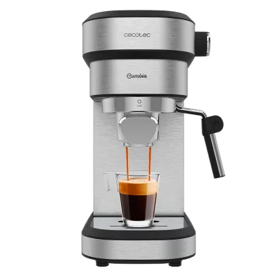 CECOTEC  Cafelizzia 790 Steel Duo Espresso Coffee Machine Argent&eacute;