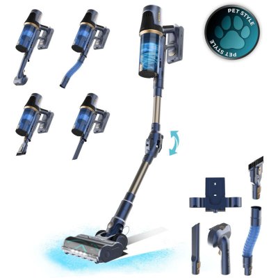 CECOTEC  Conga Rockstar RS70 Pet Flex aspirateur de table Bleu Sans sac