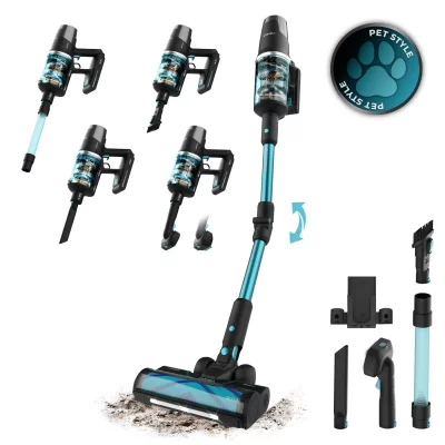 CECOTEC  Conga Rockstar RX50 Pet Flex Aspirateur Noir