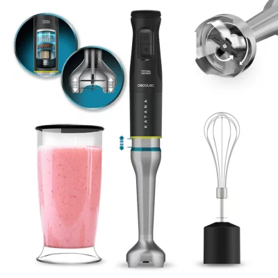 CECOTEC  Grand Katana Total Destroy Cream Hand Mixer Clair