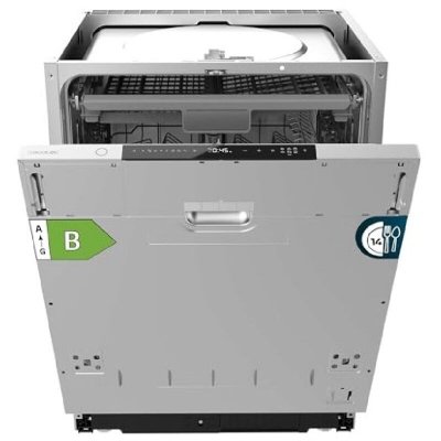 CECOTEC  Lave-vaisselle Tout Int&eacute;grable Bolero Aguazero 8001 Avec Troisi&egrave;me Panier 14 Couverts