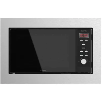 CECOTEC  micro-ondes encastrable num&eacute;rique de 23L 900W gris noir