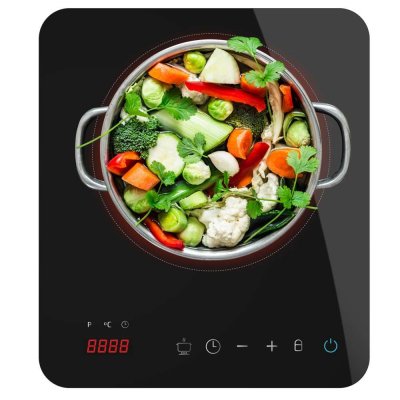CECOTEC  - Plaque &agrave; induction portable Full Magma Single Black
