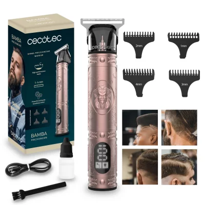 CECOTEC  Precisioncare Warrior Hair Clippers Argent&eacute; 