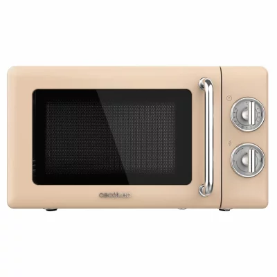 CECOTEC  ProClean 3010 Micro-ondes R&eacute;tro 20L 700W Beige