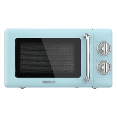 CECOTEC  ProClean 3010 Micro-ondes R&eacute;tro 20L 700W Bleu