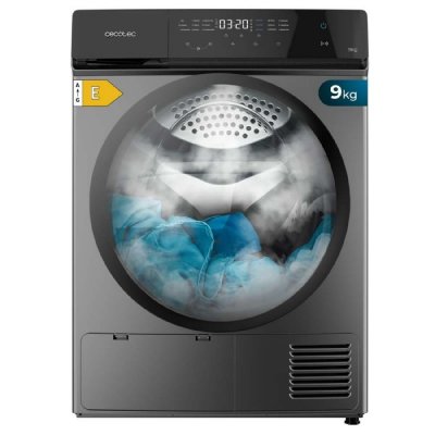 CECOTEC  S&egrave;che-linge &agrave; Chargement Frontal Bolero Dresscode Dry 9400 Steel