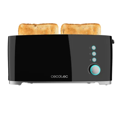 CECOTEC  Toast&Taste Extra B Grille-pain 1 tranche longue, levage des pains et d&eacute;cong&eacute;lation noir
