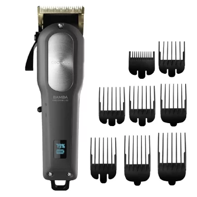 CECOTEC  Tondeuse &agrave; cheveux noire Bamba PrecisionCare Proclipper